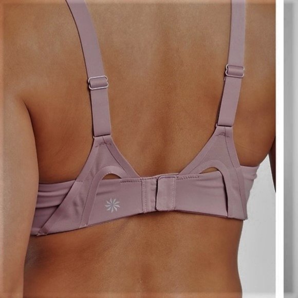Athleta Advance Sprint Bra B-DD size 32DD Mauve * - Picture 2 of 3